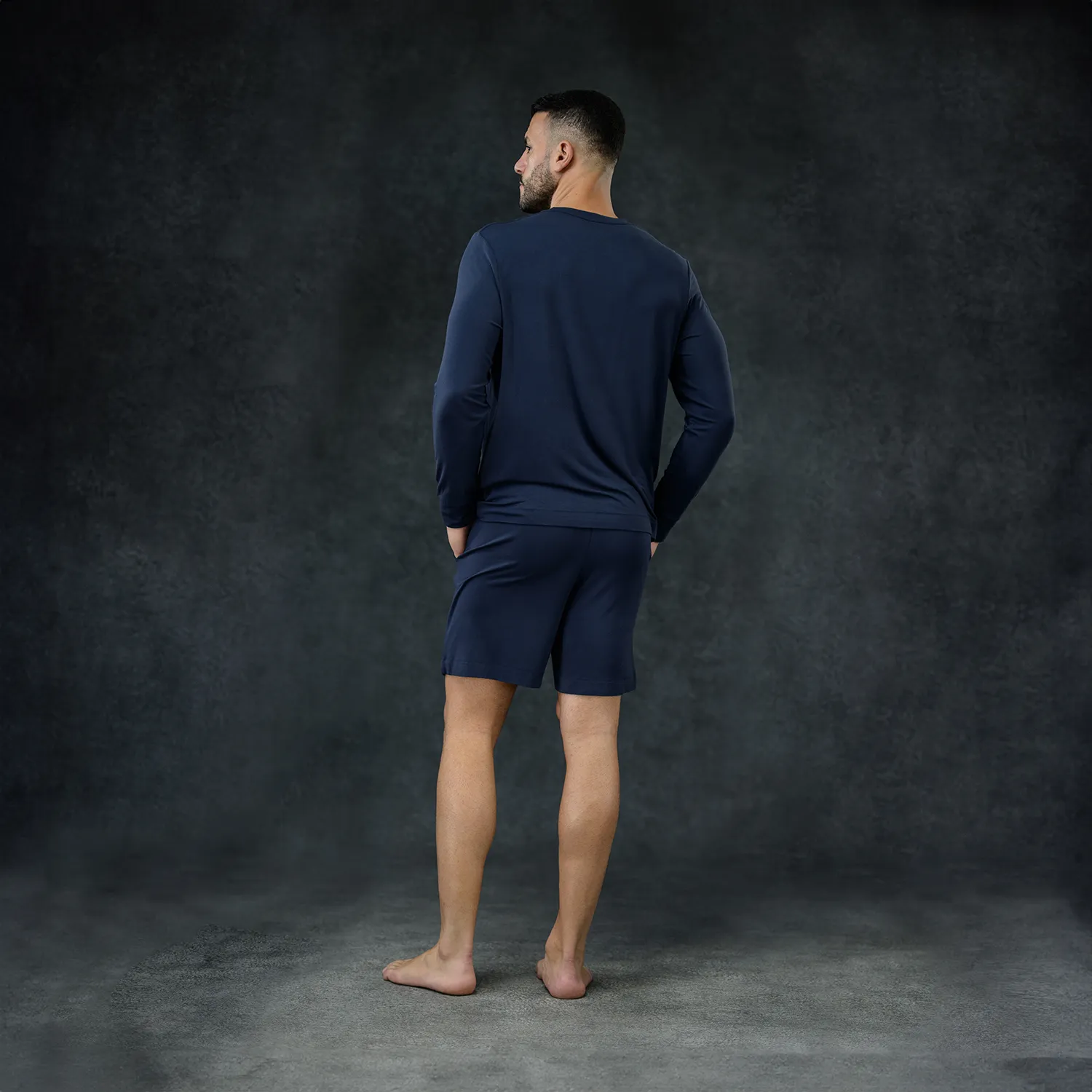 Men's Pajama Set - Short   Shirt (Storm)