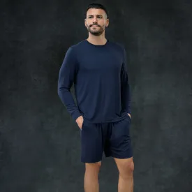 Men's Pajama Set - Short   Shirt (Storm)