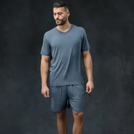 Men's Pajama Set - Short   Tee (Dusk)