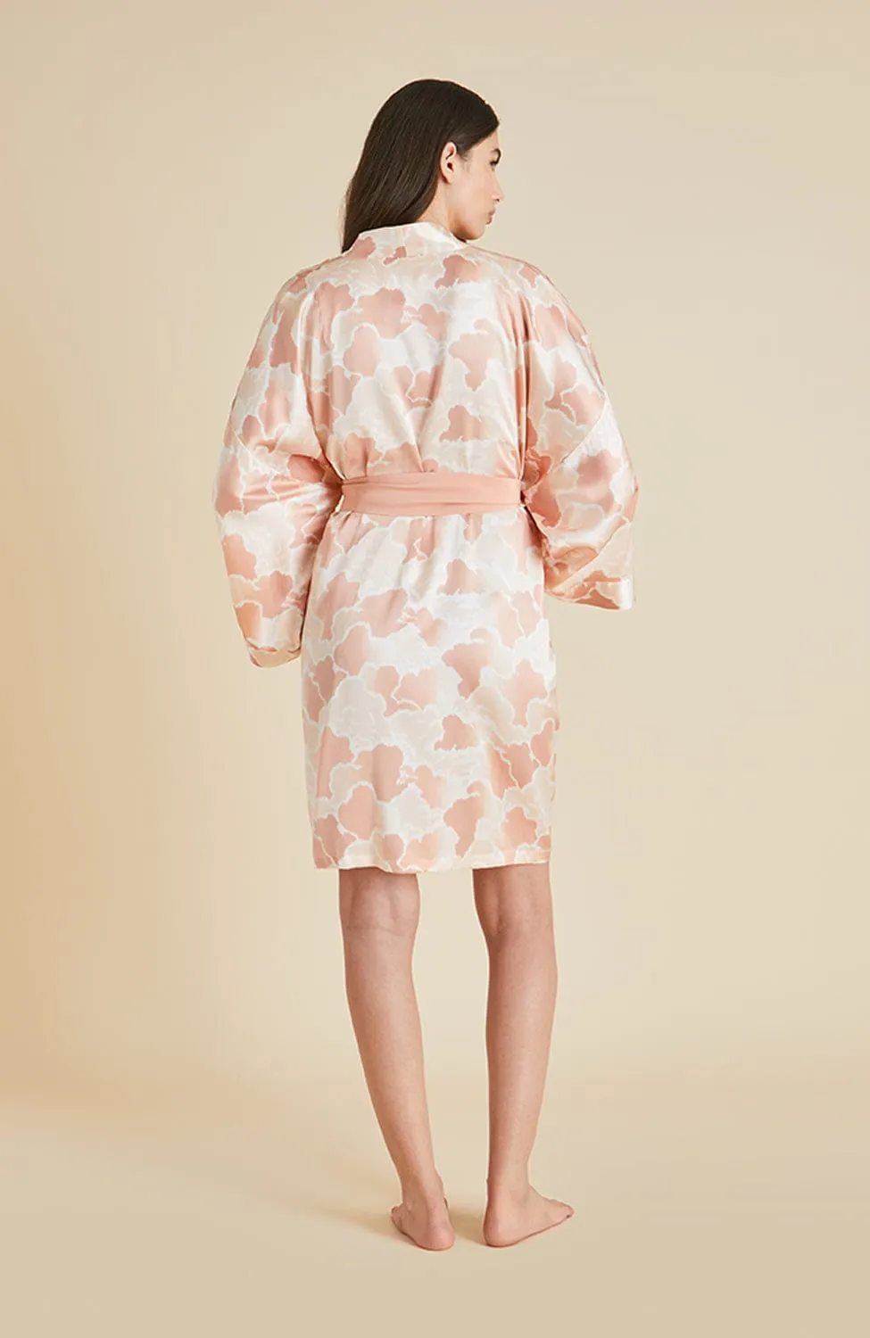 Mimi Icarus Silk Kimono Robe