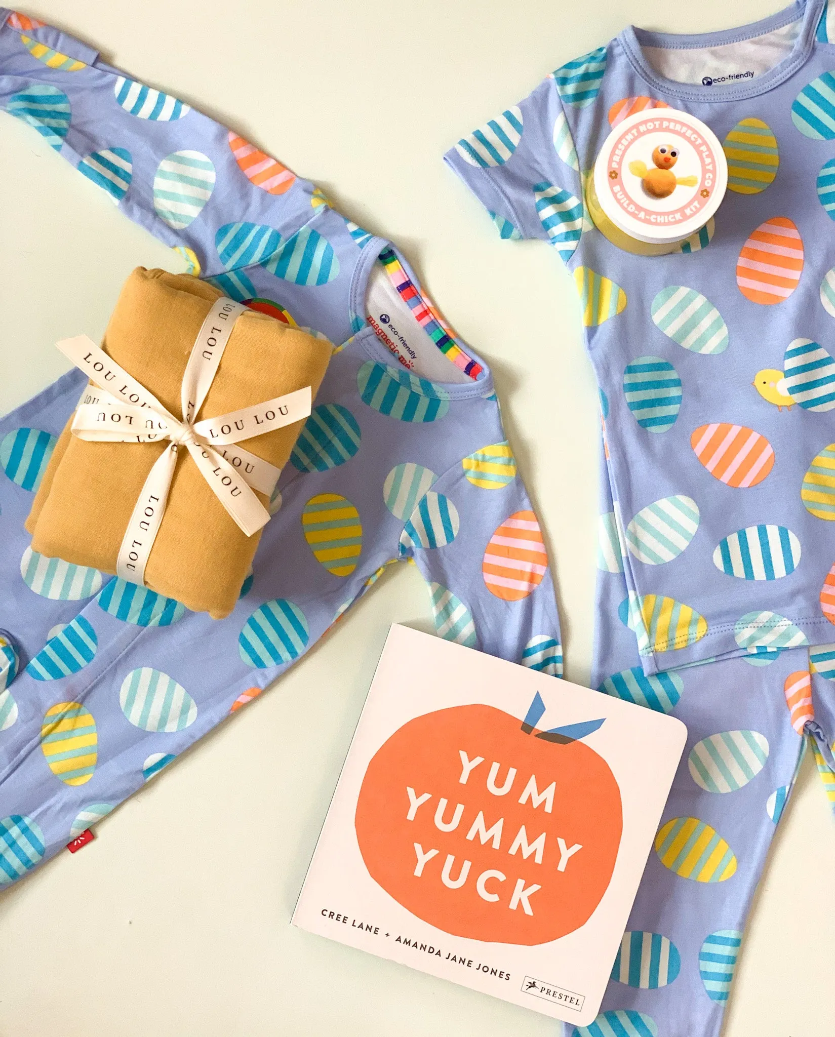 Modal S/S Pajama Set, Great Eggspectations