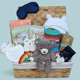 New Mum Gifts Hamper - Teddy, Treats & Time Out