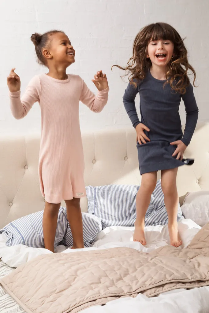 Night Dress, Sleepwear - Rose