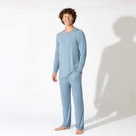 Oasis Teal Bamboo Men's Pajama Set