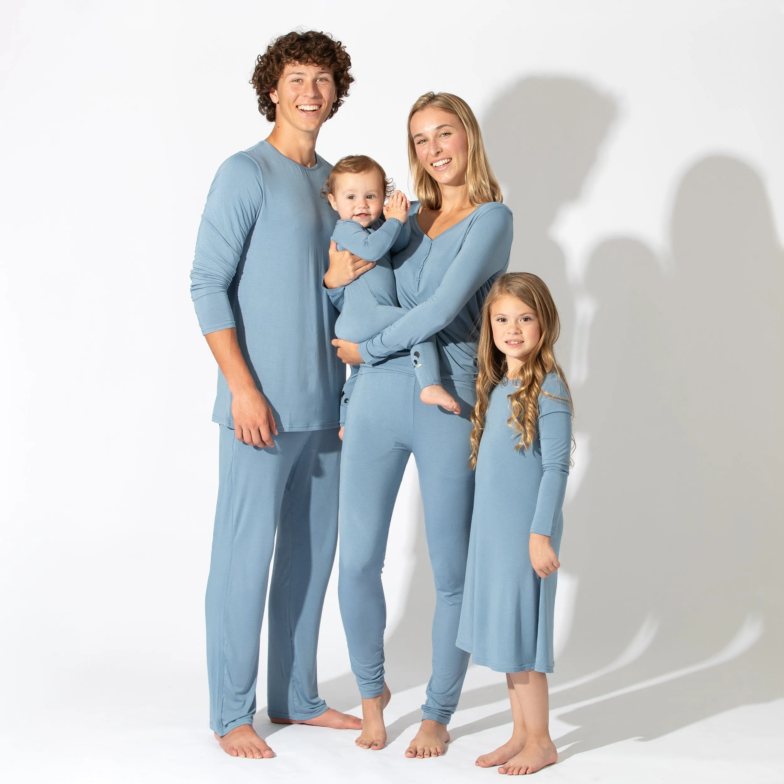 Oasis Teal Bamboo Men's Pajama Set