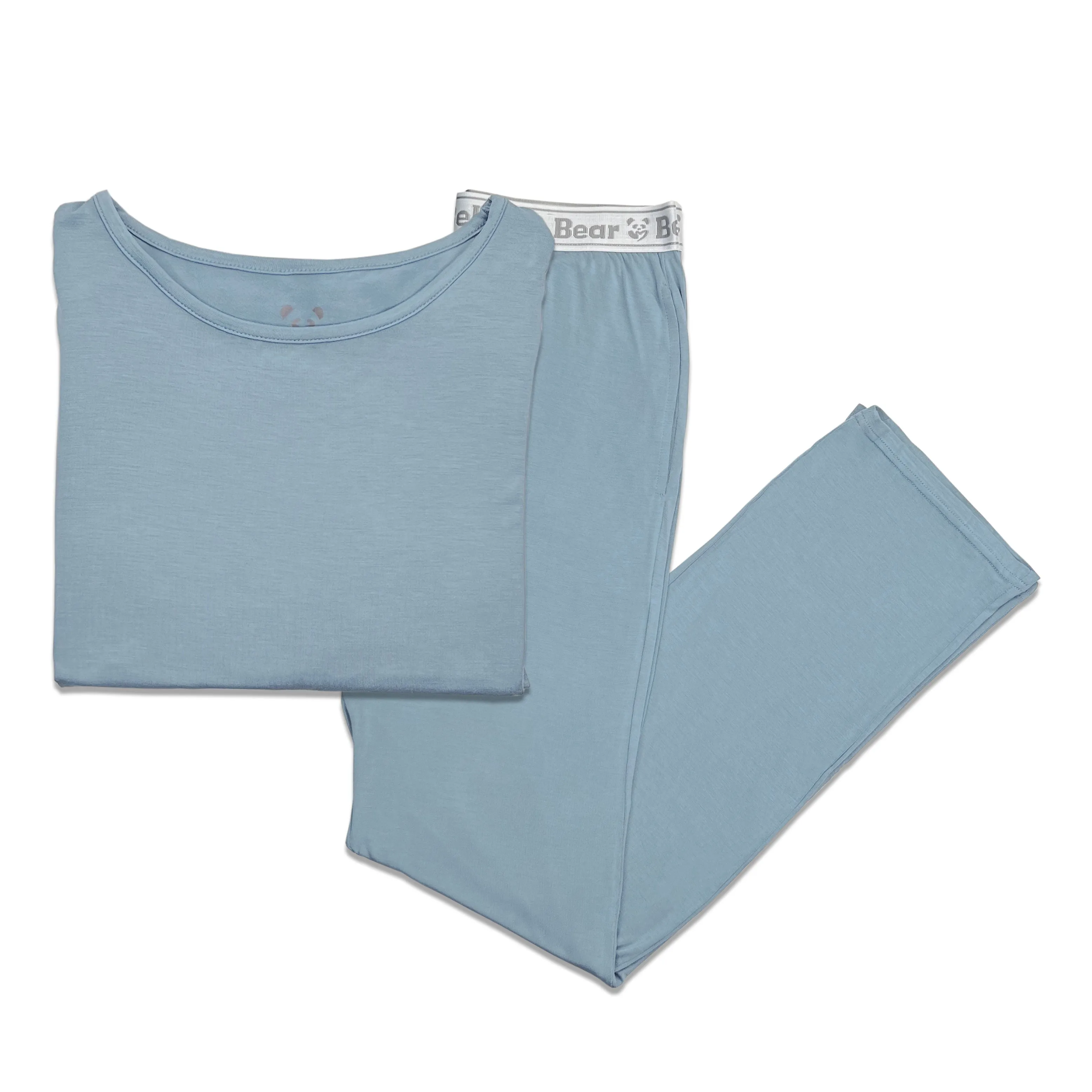 Oasis Teal Bamboo Men's Pajama Set