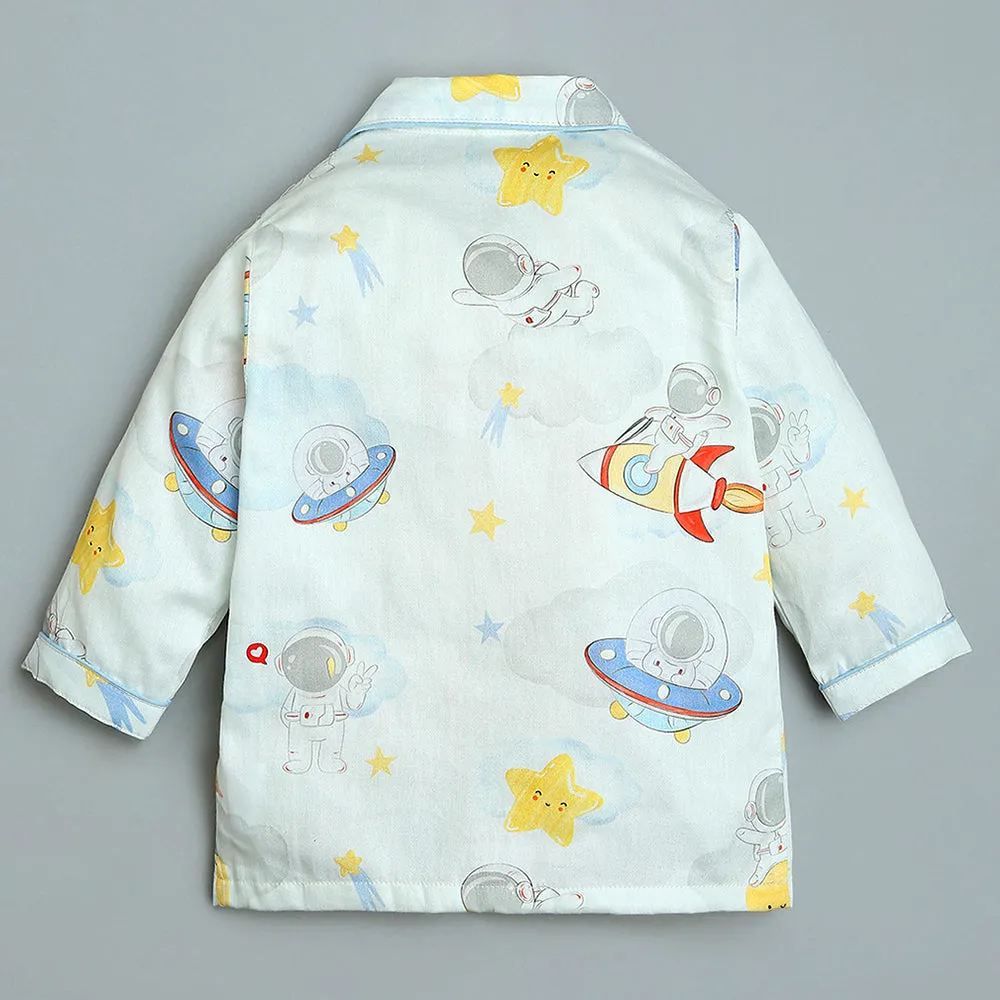 Organic Cotton  Night Suit - Nova
