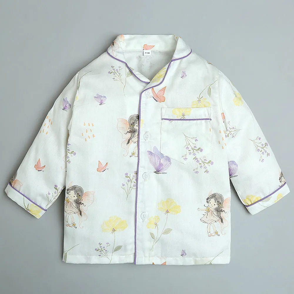Organic Cotton  Night Suit - Pixie Dust