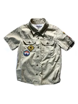 OshKosh Mud Scout Adventure Camp Shirts 4T