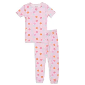 Pink Smile No Drama Pajama S/S Set Magnetic Me