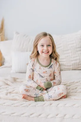 Pup Cup Two-Piece Pajama Set