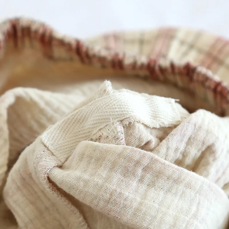 Pure Cotton Conrast Pocket Pajama Set