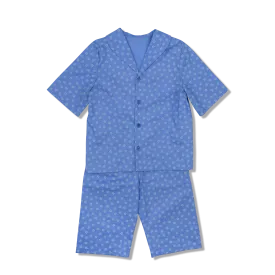 SAMUEL CHILDREN'S NIGHTIES SEASTAR BLUE/WHITE