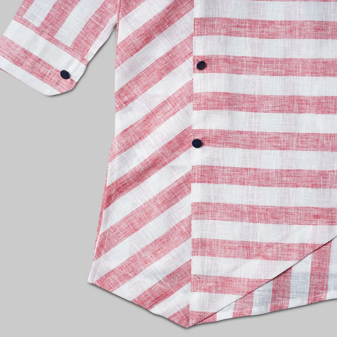 Stripped Boys Kurta Pajama