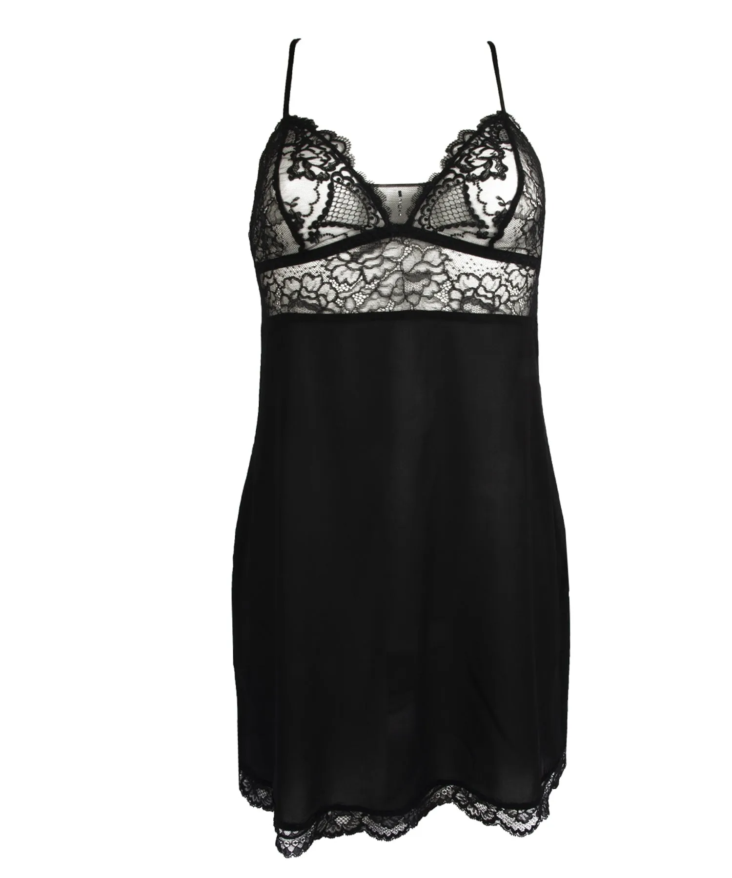 Sublime en Dentelle Black Chemise