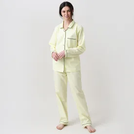 Sunshine Yellow Pajama Set for Women