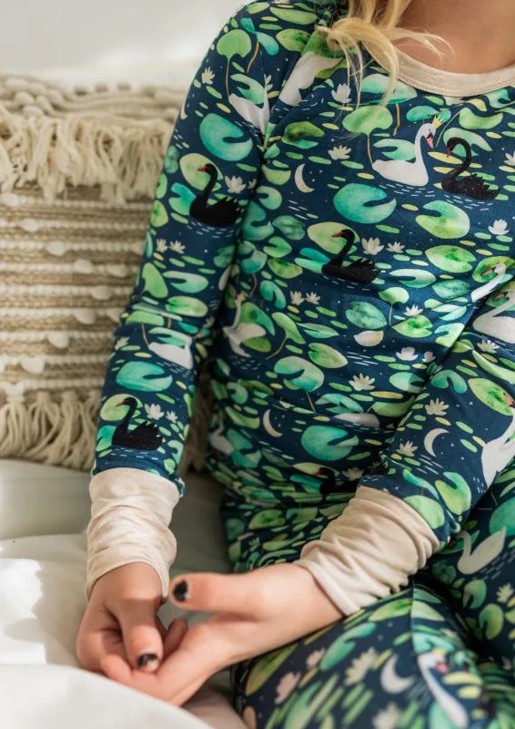 Swan Lake Two-Piece Pajama Set