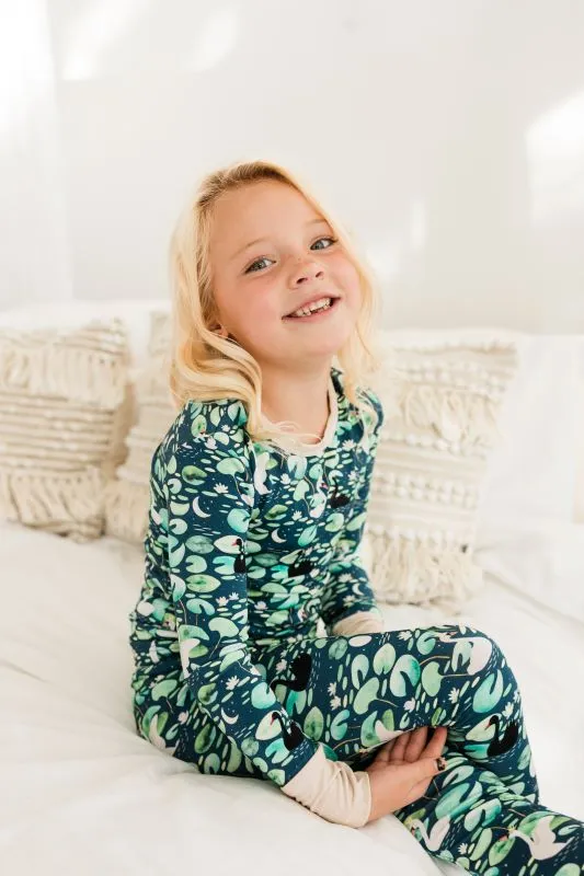 Swan Lake Two-Piece Pajama Set