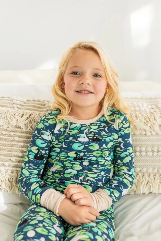 Swan Lake Two-Piece Pajama Set