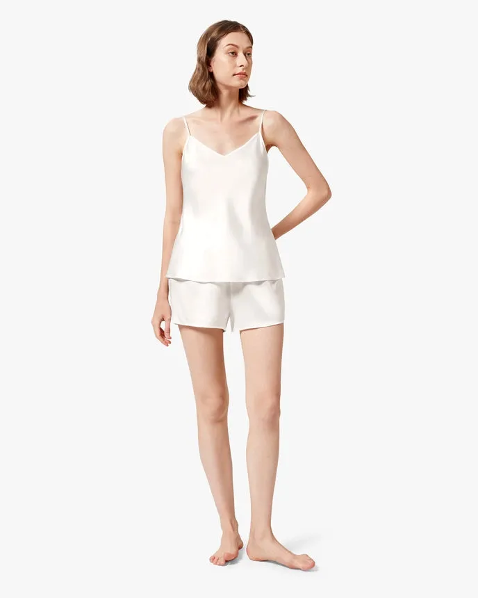 Sweet Silk Camisole Set Ivory