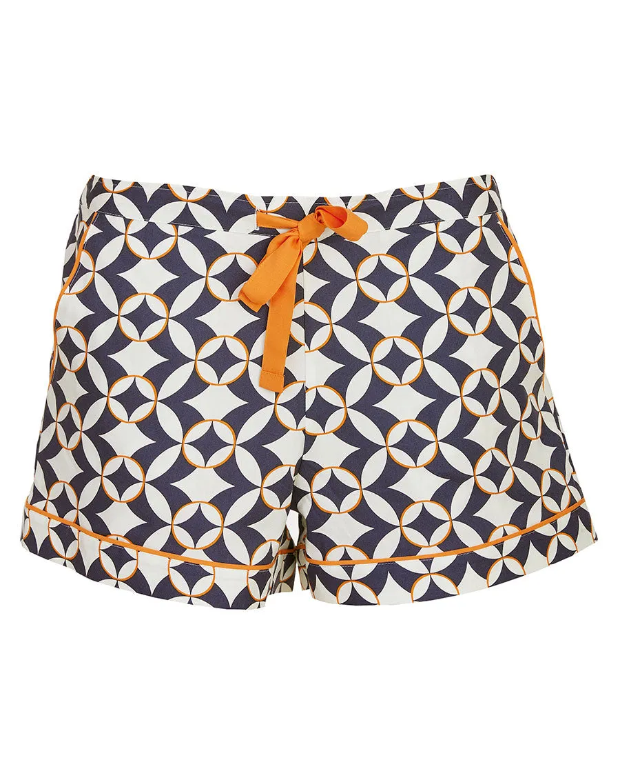 Taylor Womens Small Geo Print Shorts