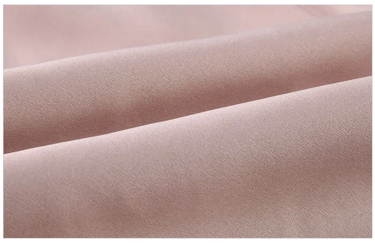 VenusFox High Quality Women's Satin Sleepwear Female Silk Nightgown Sexy Lace V-Neck Sling Nightdress Women Solid Color Soft Home Dress