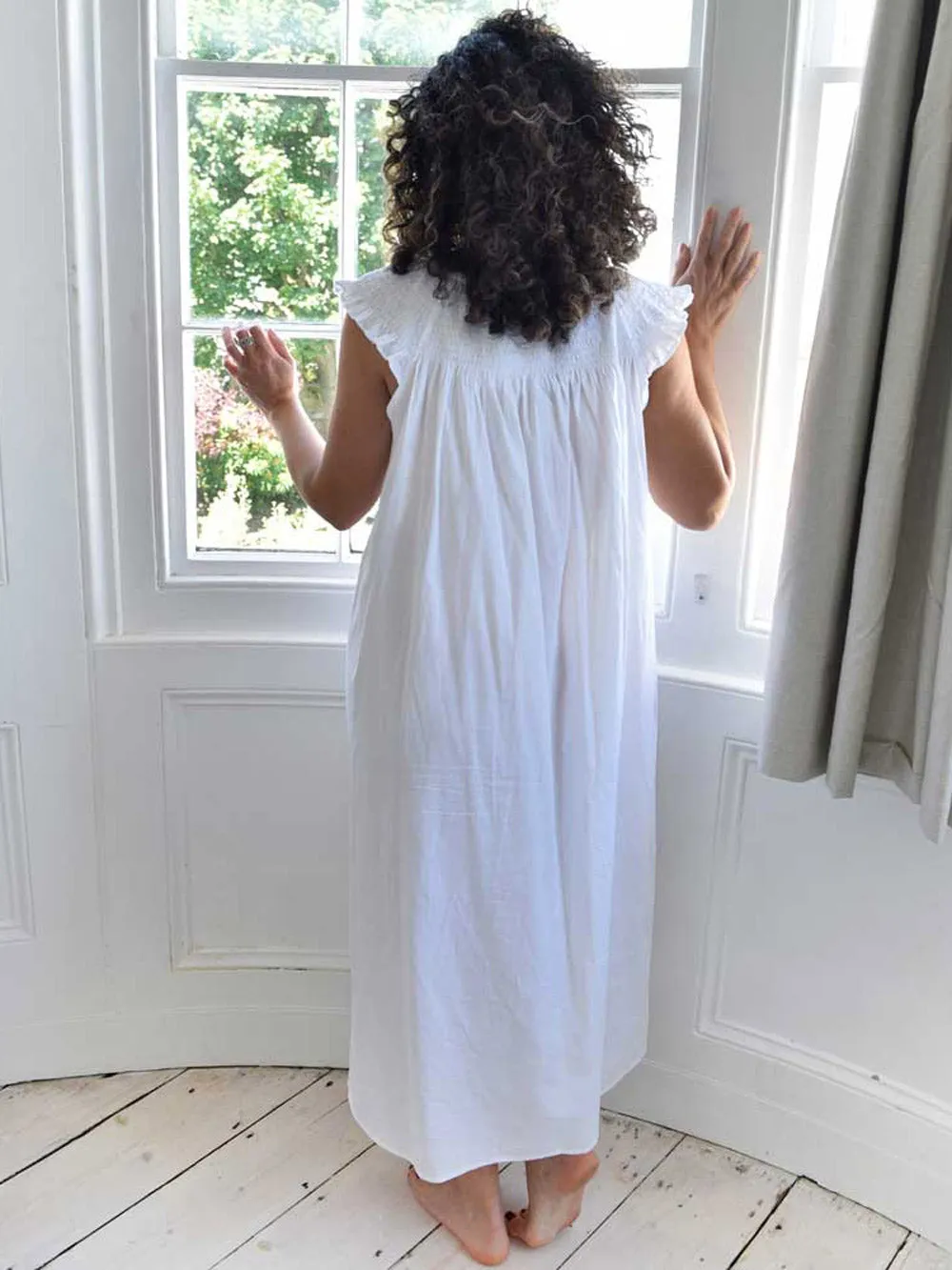 Violet Cotton Nightdress Size 12-16