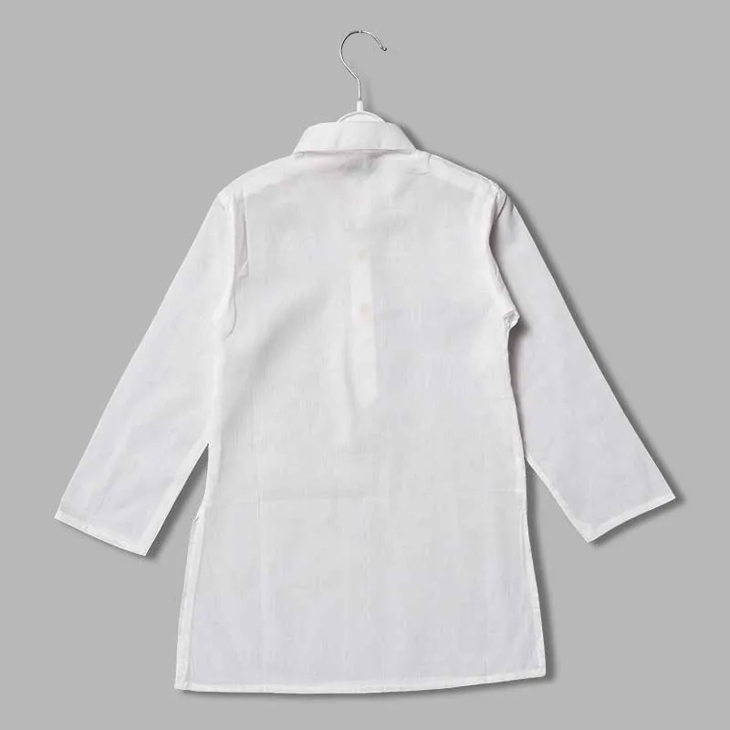 White Boys Kurta Pajama