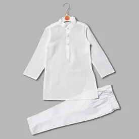 White Boys Kurta Pajama