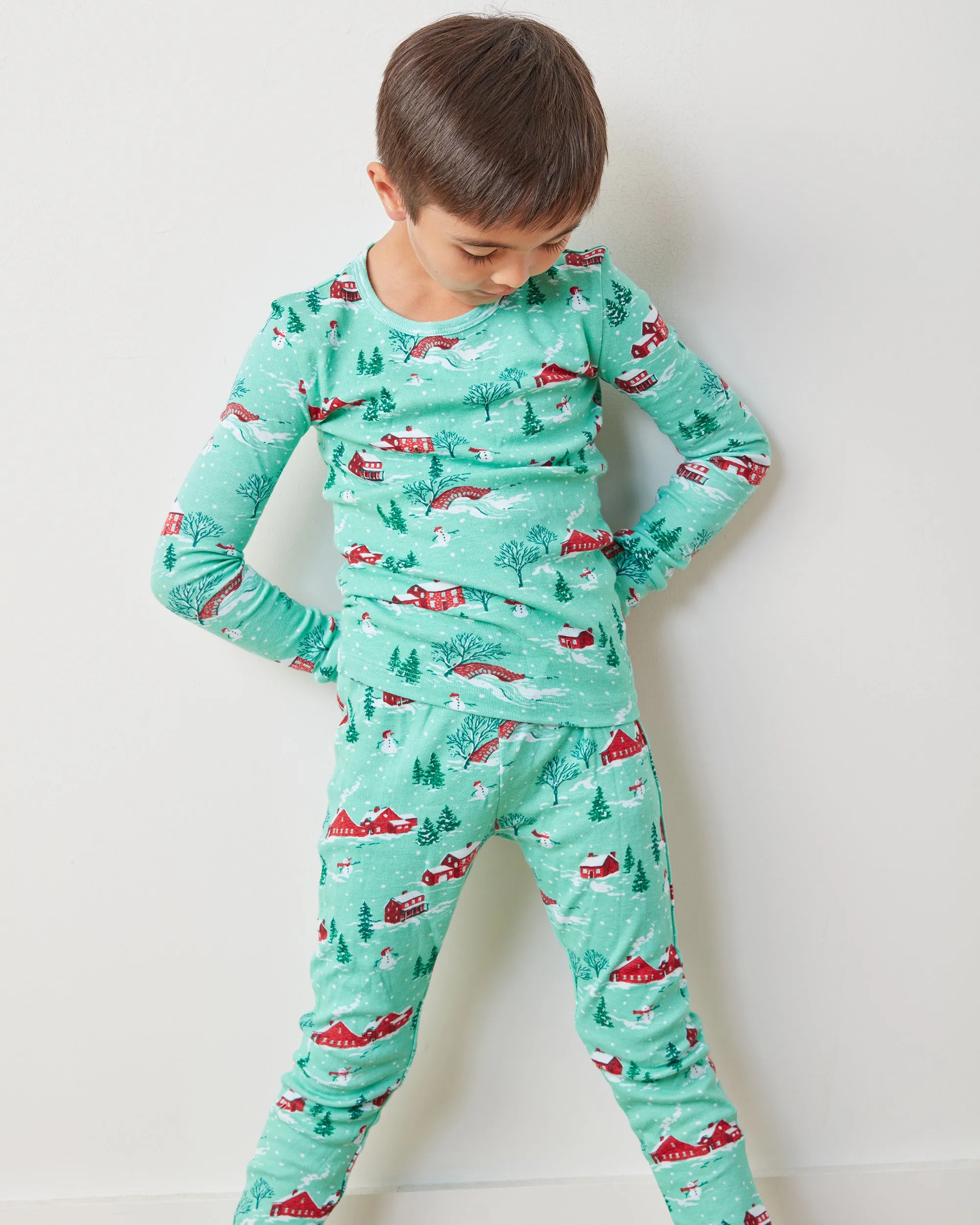 Winter Wonderland - Kids PJ Set - Snow Day