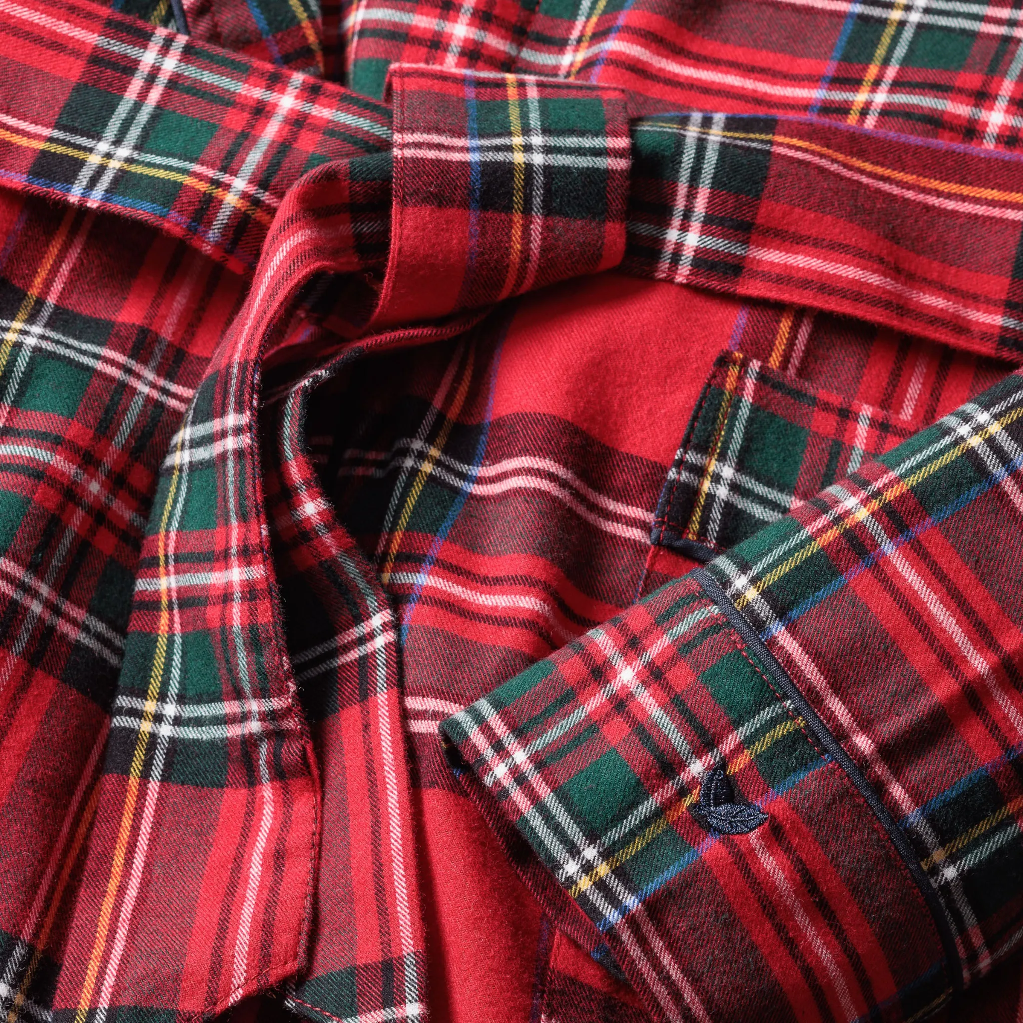Women's Brushed Cotton Robe in Imperial Tartan