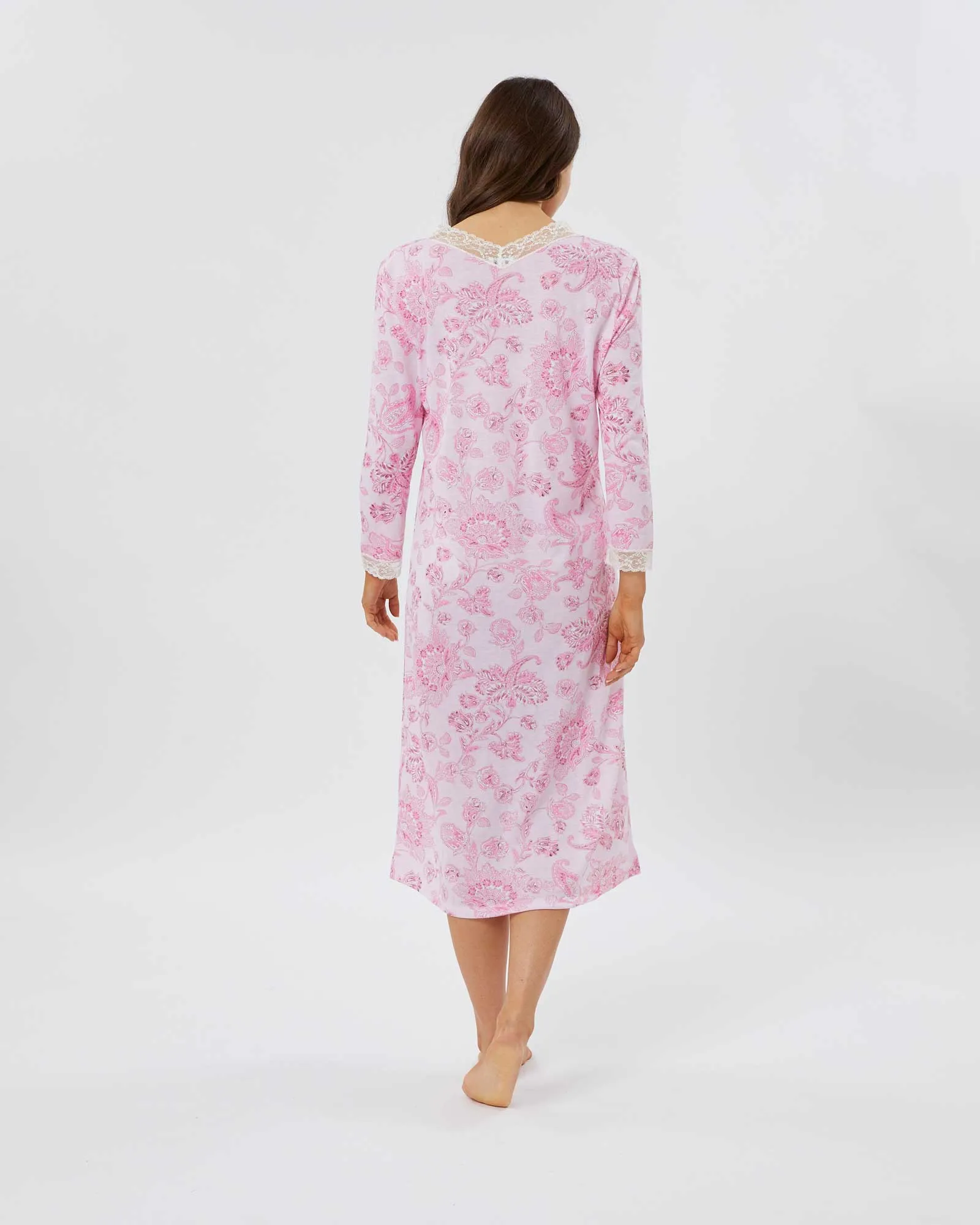 Women's Jersey Ella Nightdress - Somerby Floral