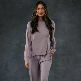 Women's Pajama Set - Pant   Shirt (Lilac)