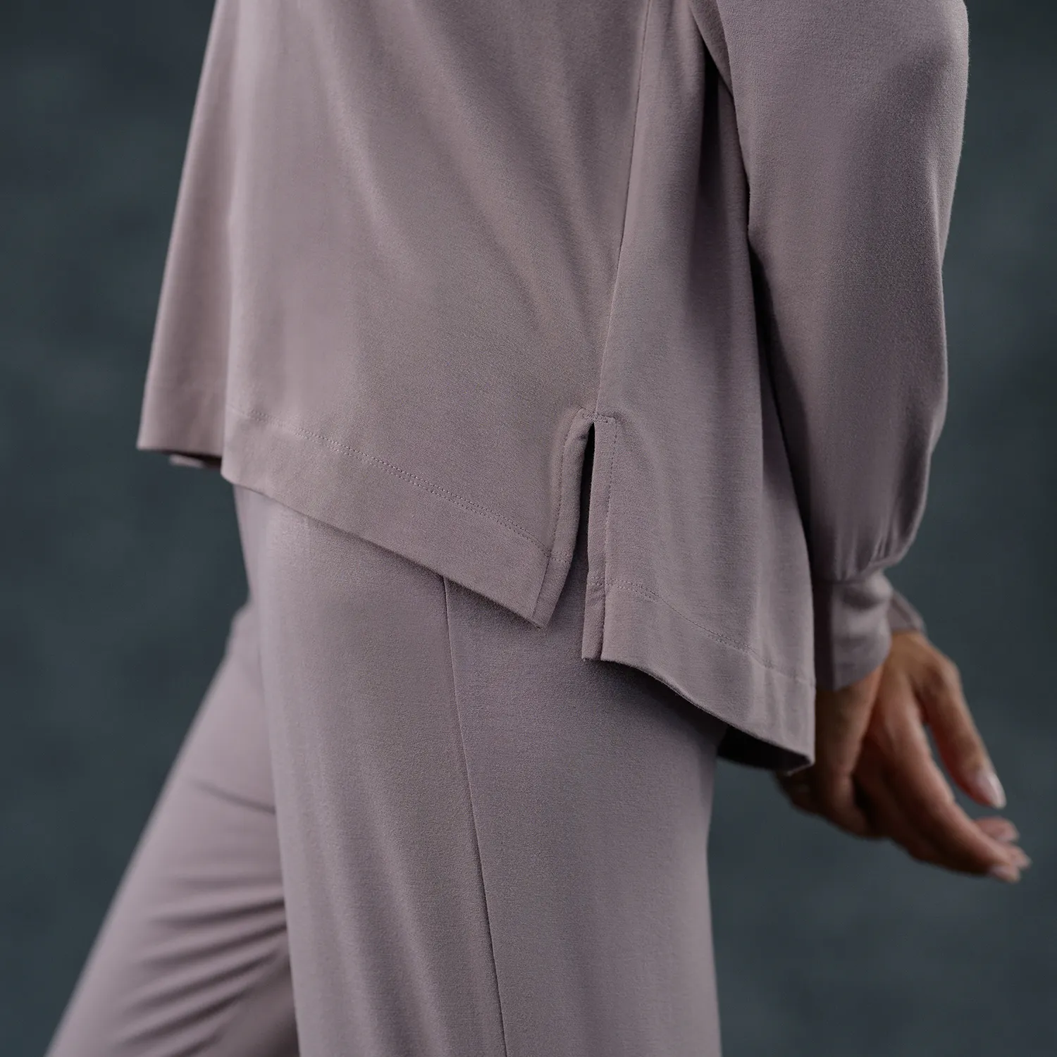 Women's Pajama Set - Pant   Shirt (Lilac)