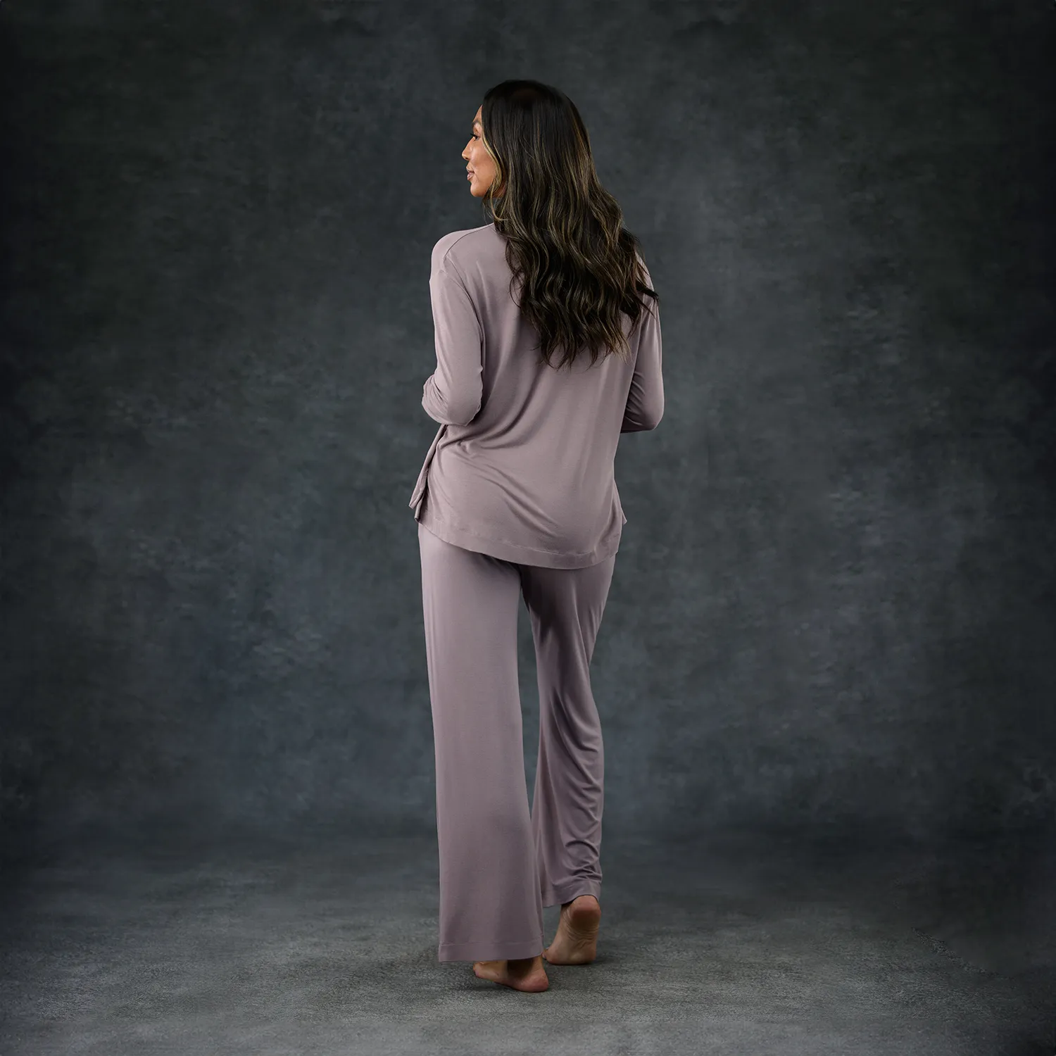 Women's Pajama Set - Pant   Shirt (Lilac)