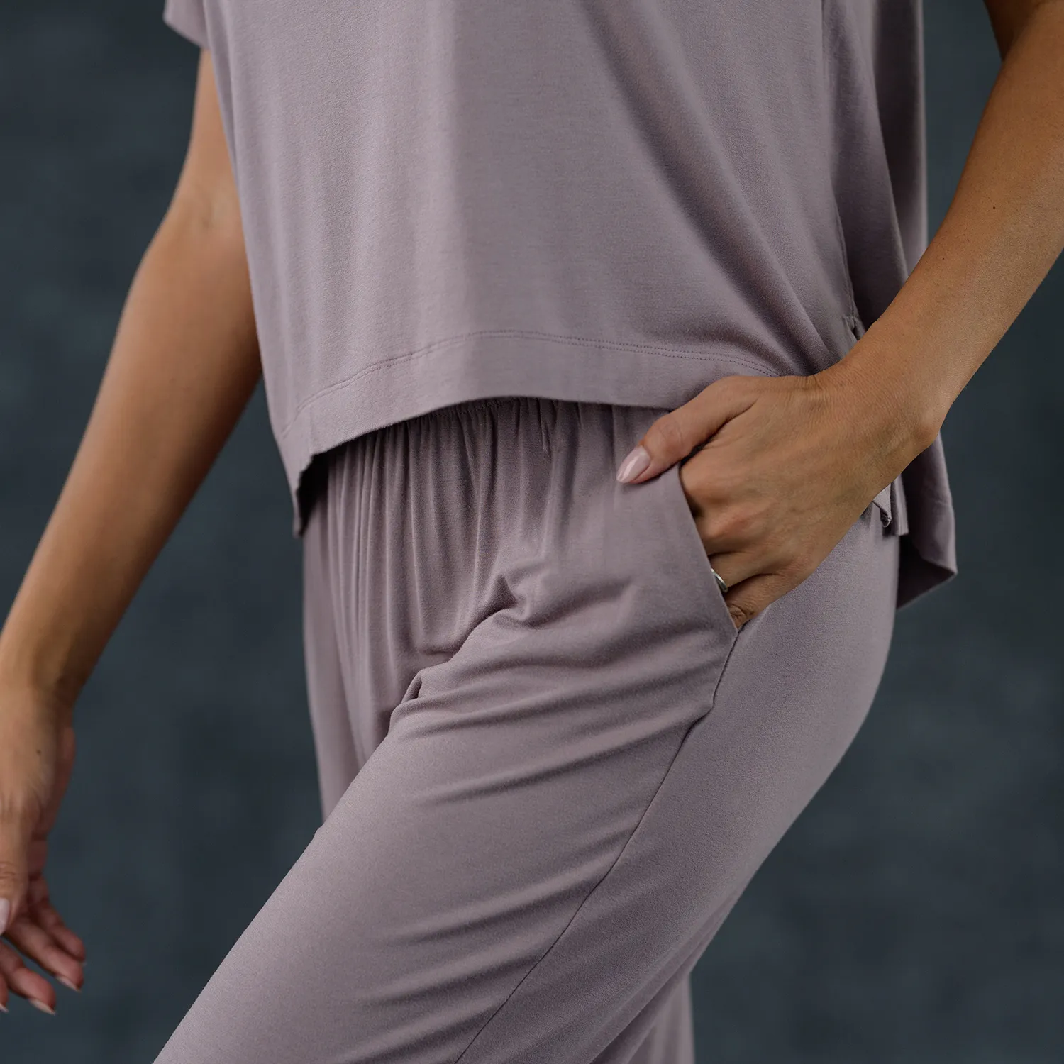 Women's Pajama Set - Pant   Tank (Lilac)