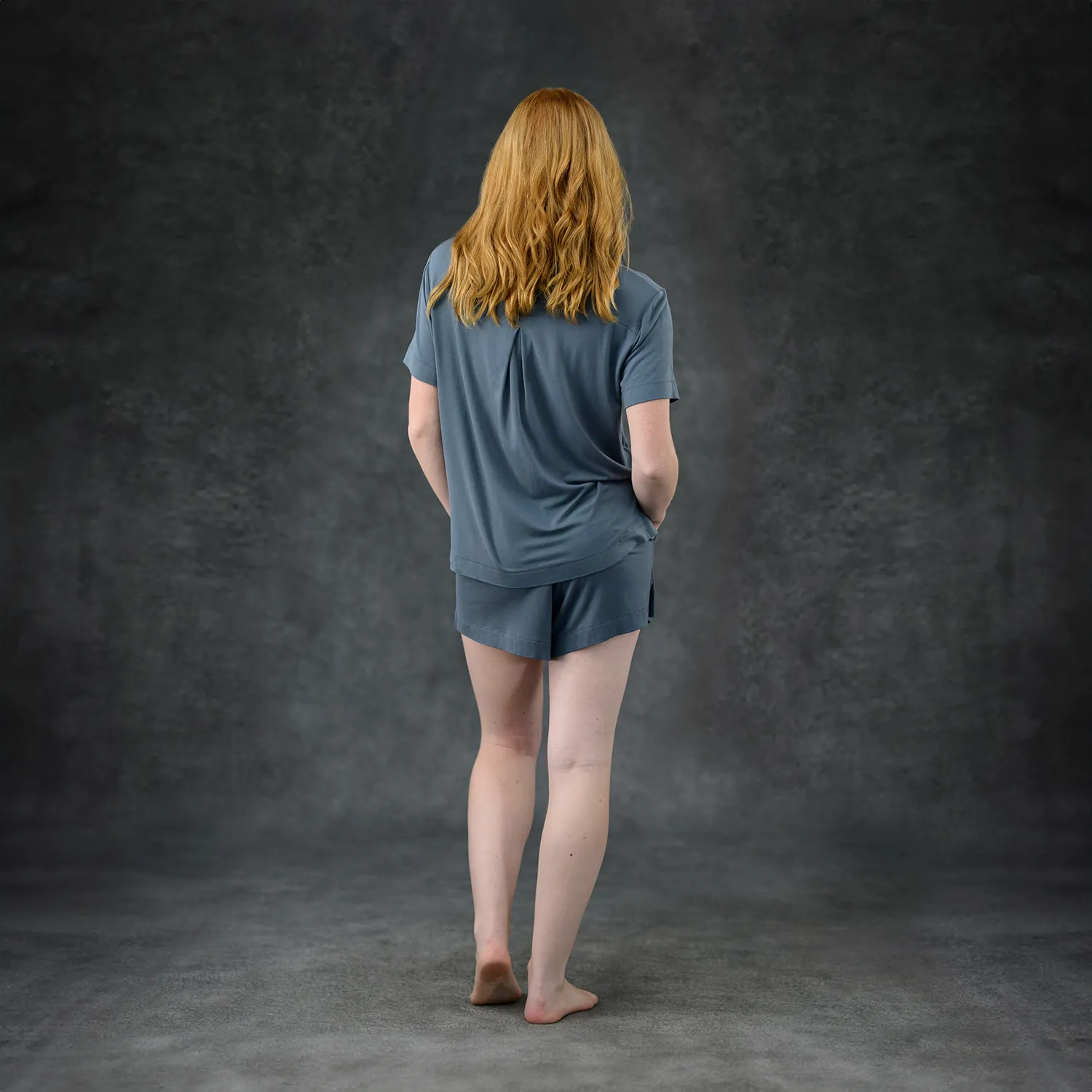 Women's Pajama Set - Short   Tee (Dusk)