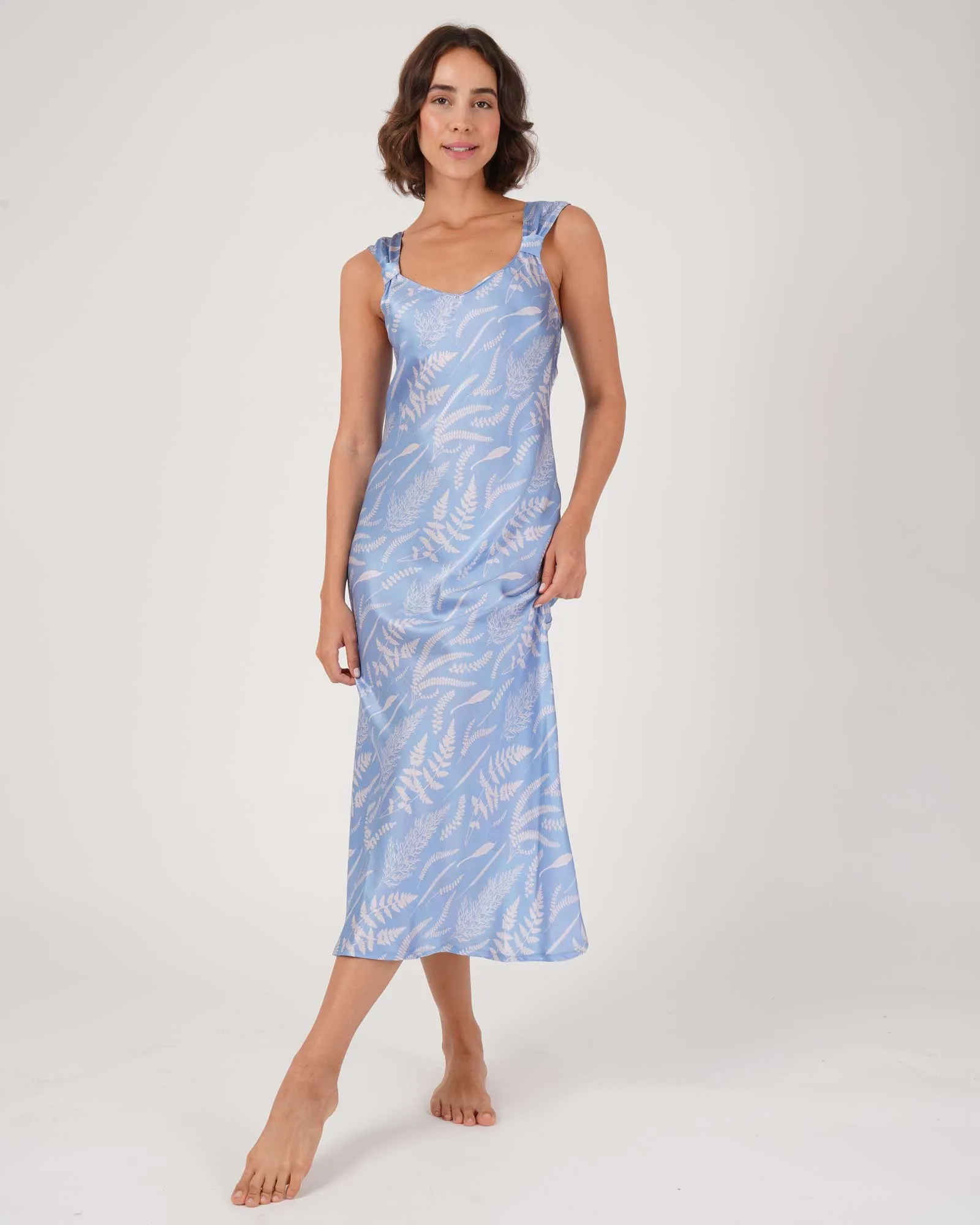 Women's Vintage Style Silk Nightdress - St. Ives
