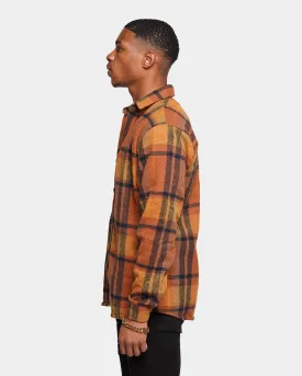 XXIII Naal Plaid Coat Brown