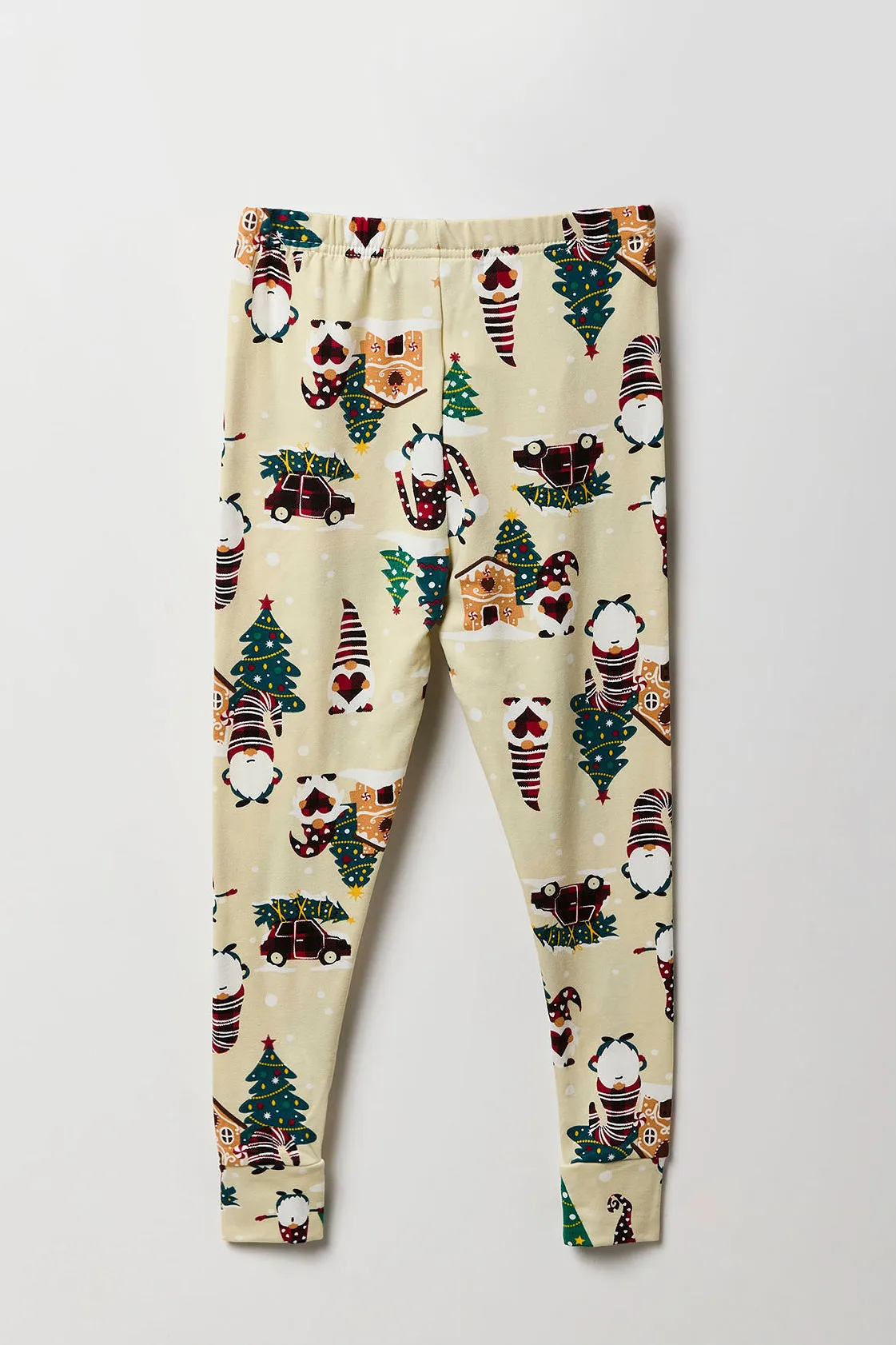 Youth Fammy Jammies Gnome For the Holidays 2 Piece Pajama Set